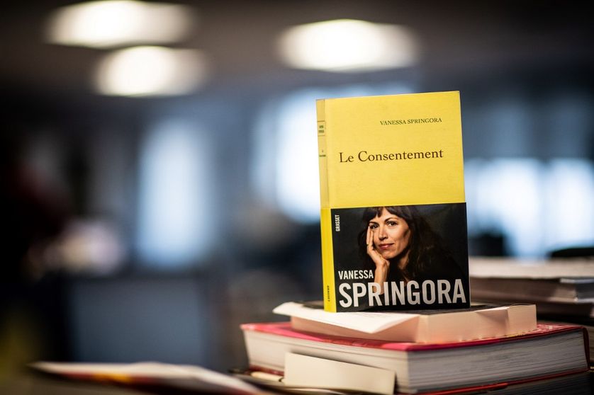 LE CONSENTEMENT de VANESSA  SPRINGORA